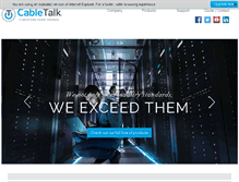 Tablet Screenshot of cabletalk.com